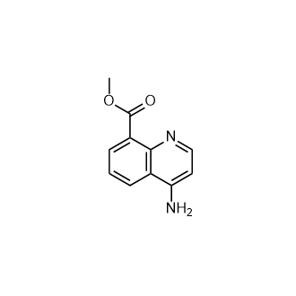 4-氨基喹啉-8-羧酸甲酯,Methyl 4-aminoquinoline-8-carboxylate