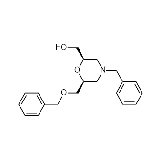 ((2R,6S)-4-苄基-6-(苄氧基甲基)吗啉-2-基)甲醇,((2R,6S)-4-benzyl-6-(benzyloxymethyl)morpholin-2-yl)methanol