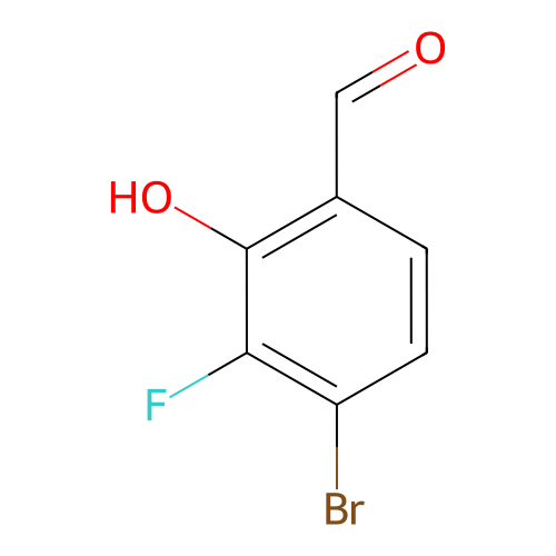 4-溴-3-氟-2-羟基苯甲醛,4-Bromo-3-fluoro-2-hydroxybenzaldehyde
