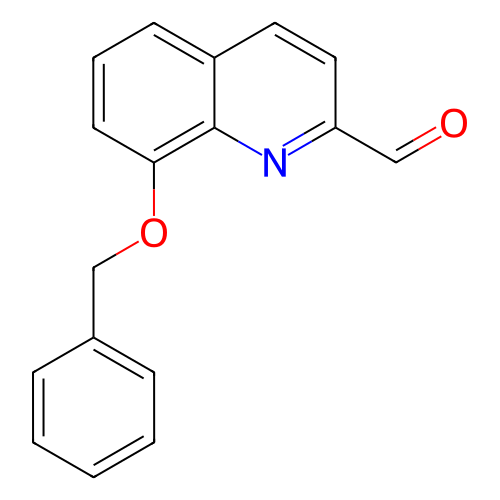 8-（芐氧基）喹啉-2-甲醛,8-(Benzyloxy)quinoline-2-carbaldehyde