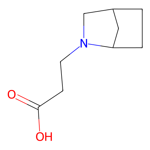 3-(2-氮杂双环[2.2.1]庚烷-2-基)丙酸,3-(2-Azabicyclo[2.2.1]Heptan-2-yl)propanoic acid
