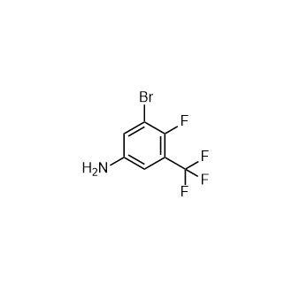 3-溴-4-氟-5-(三氟甲基)苯胺,3-Bromo-4-fluoro-5-(trifluoromethyl)aniline