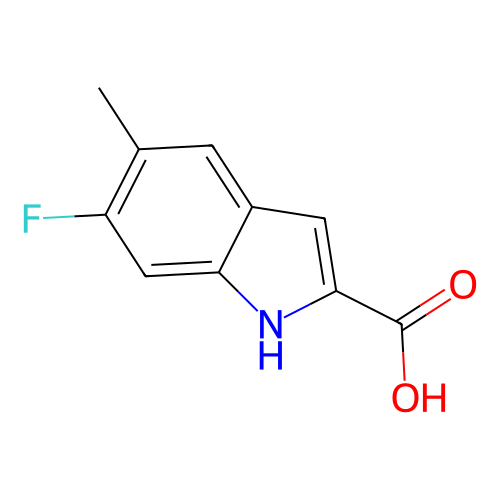 6-氟-5-甲基-1H-吲哚-2-羧酸,6-Fluoro-5-methyl-1H-indole-2-carboxylicacid