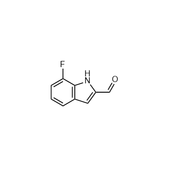 7-氟-1H-吲哚-2-甲醛,7-Fluoro-1H-indole-2-carbaldehyde