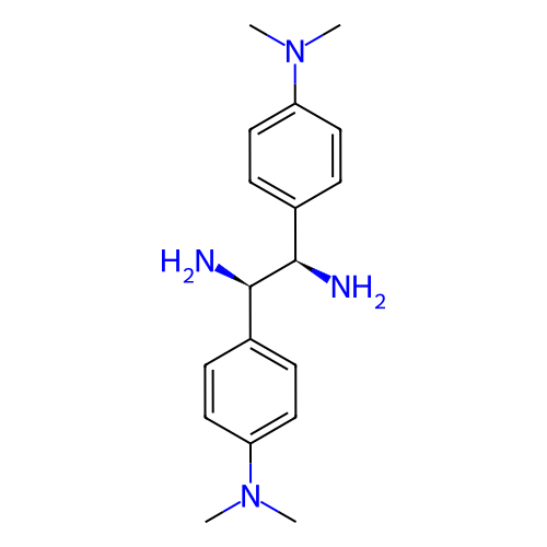 (1R,2R)-(+)-1,2-双(4-二甲基氨基苯基)乙二胺,(1R,2R)-(+)-1,2-Bis(4-dimethylaminophenyl)ethylenediamine