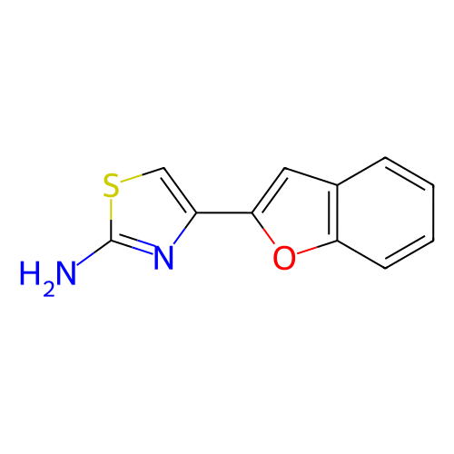 4-(苯并呋喃-2-基)噻唑-2-胺,4-(Benzofuran-2-yl)thiazol-2-amine
