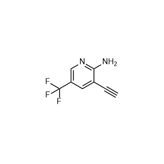 3-乙炔基-5-(三氟甲基)吡啶-2-胺,3-Ethynyl-5-(trifluoromethyl)pyridin-2-amine