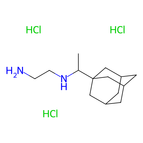 N1-(1-(((3R,5R,7R)-金刚烷-1-基)乙基)乙烷-1,2-二胺三盐酸盐,N1-(1-((3R,5R,7R)-adamantan-1-yl)ethyl)ethane-1,2-diamine trihydrochloride