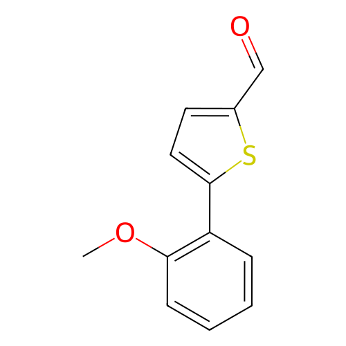 5-(2-甲氧基苯基)噻吩-2-甲醛,5-(2-Methoxyphenyl)thiophene-2-carbaldehyde