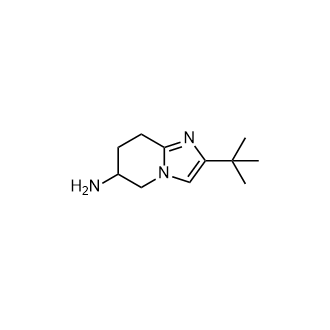 2-(叔丁基)-5,6,7,8-四氢咪唑并[1,2-a]吡啶-6-胺,2-(tert-Butyl)-5,6,7,8-tetrahydroimidazo[1,2-a]pyridin-6-amine