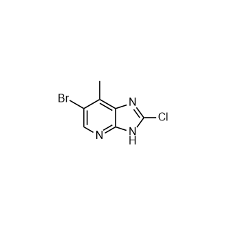 6-溴-2-氯-7-甲基-3H-咪唑并[4,5-b]吡啶,6-Bromo-2-chloro-7-methyl-3H-imidazo[4,5-b]pyridine