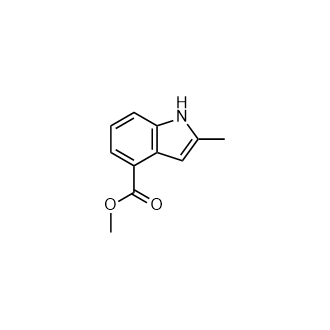 2-甲基-1H-吲哚-4-甲酸甲酯,Methyl 2-methyl-1H-indole-4-carboxylate