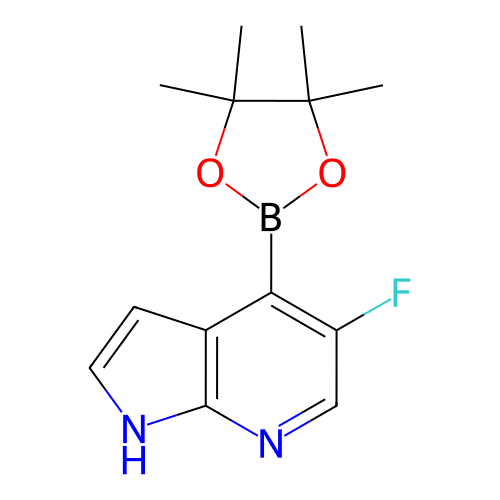 5-氟-4-(4,4,5,5-四甲基-1,3,2-二氧杂硼烷-2-基)-1H-吡咯并[2,3-b]吡啶,5-Fluoro-4-(4,4,5,5-tetramethyl-1,3,2-dioxaborolan-2-yl)-1h-pyrrolo[2,3-b]pyridine