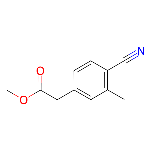 2-(4-氰基-3-甲基苯基)乙酸甲酯,Methyl 2-(4-cyano-3-methylphenyl)acetate