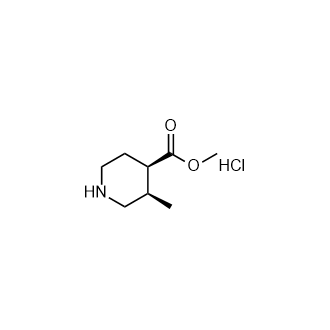 (3R,4R)-3-甲基哌啶-4-羧酸盐酸盐,Methyl (3R,4R)-3-methylpiperidine-4-carboxylatehydrochloride