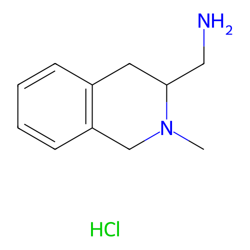 (2-甲基-1,2,3,4-四氢异喹啉-3-基)甲胺二盐酸盐,[(2-methyl-1,2,3,4-tetrahydro-3-isoquinolinyl)methyl]amine dihydrochloride