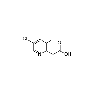 2-（5-氯-3-氟吡啶-2-基）乙酸,2-(5-Chloro-3-fluoropyridin-2-yl)acetic acid