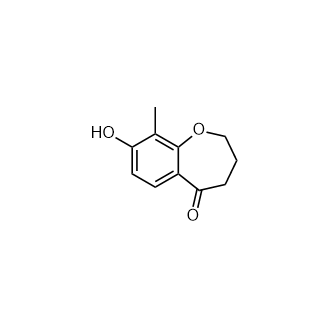 8-羥基-9-甲基-3,4-二氫苯并[b]氧雜-5(2H)-酮,8-Hydroxy-9-methyl-3,4-dihydrobenzo[b]oxepin-5(2H)-one