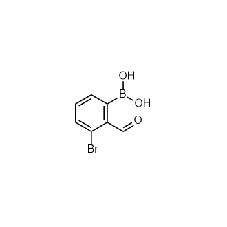 3-溴-2-甲酰基苯基硼酸,3-Bromo-2-formylphenylboronic acid