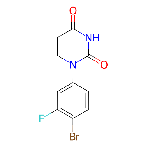 1-(4-溴-3-氟苯基)二氢嘧啶-2,4(1H,3H)-二酮,1-(4-Bromo-3-fluorophenyl)dihydropyrimidine-2,4(1H,3H)-dione