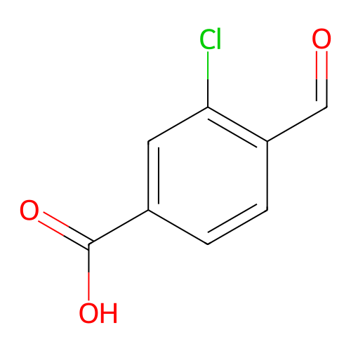 3-氯-4-甲酰基苯甲酸,3-Chloro-4-formylbenzoic acid
