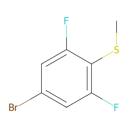 1-溴-3,5-二氟-4-(甲硫基)苯,1-Bromo-3,5-difluoro-4-(methylsulfanyl)benzene