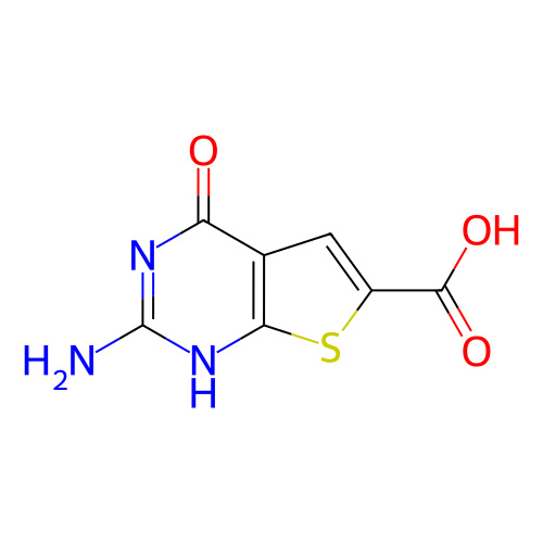 2-氨基-4-氧代-1,4-二氫噻吩并[2,3-d]嘧啶-6-羧酸,2-Amino-4-oxo-1,4-dihydrothieno[2,3-d]pyrimidine-6-carboxylic acid