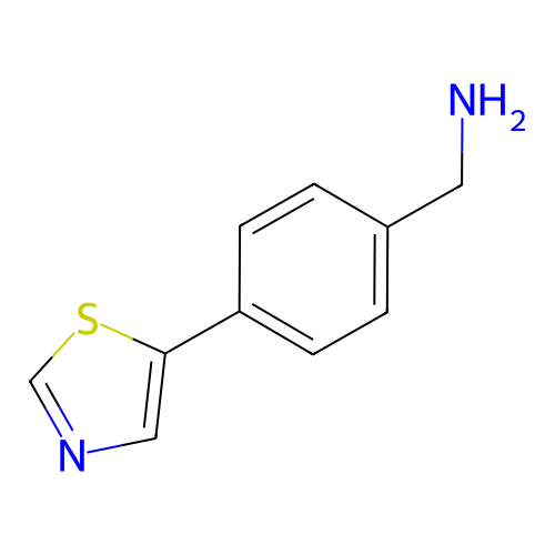 (4-(噻唑-5-基)苯基)甲胺,(4-(Thiazol-5-yl)phenyl)methanamine