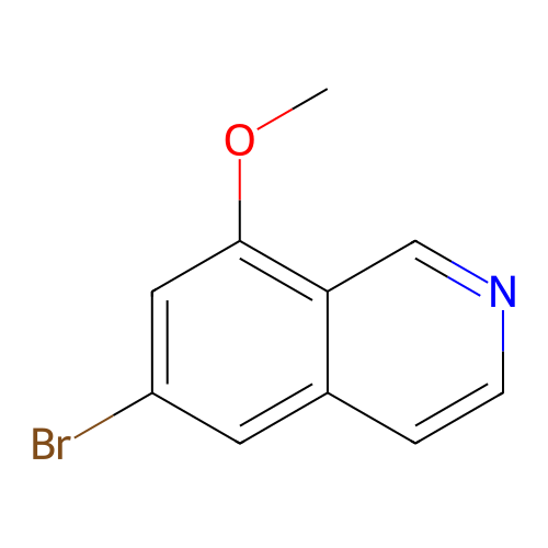 6-溴-8-甲氧基异喹,6-Bromo-8-methoxyisoquinoline