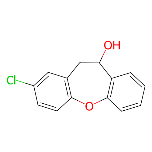 2-氯-10,11-二氫二苯并[b,f]噁-10-醇,2-Chloro-10,11-dihydrodibenzo[b,f]oxepin-10-ol