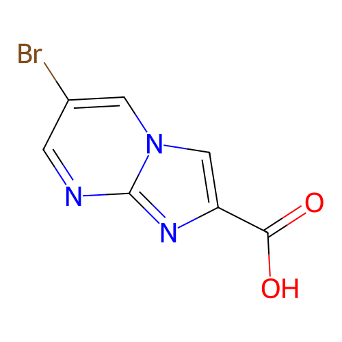 6-溴咪唑并[1,2-a]嘧啶-2-羧酸,6-Bromoimidazo[1,2-a]pyrimidine-2-carboxylic acid