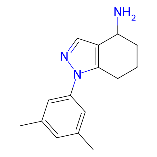 1-(3,5-二甲基苯基)-4,5,6,7-四氢-1H-吲唑-4-胺,1-(3,5-Dimethylphenyl)-4,5,6,7-tetrahydro-1h-indazol-4-amine