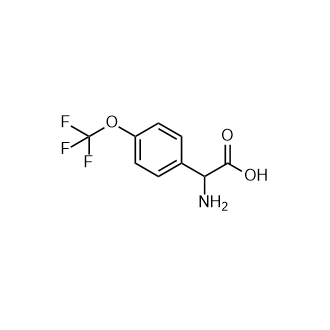 4-(三氟甲氧基)-DL-苯基甘氨酸,2-Amino-2-(4-(trifluoromethoxy)phenyl)acetic acid