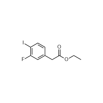2-(3-氟-4-碘苯基)乙酸乙酯,Ethyl 2-(3-fluoro-4-iodophenyl)acetate