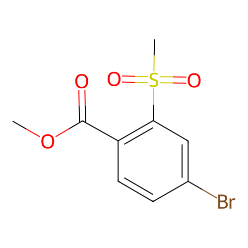 4-溴-2-(甲基磺酰基)苯甲酸甲酯,Methyl 4-Bromo-2-(methylsulfonyl)benzoate