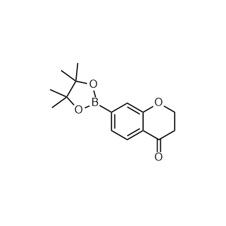 7-(4,4,5,5-四甲基-1,3,2-二氧杂硼烷-2-基)色满-4-酮,7-(4,4,5,5-Tetramethyl-1,3,2-dioxaborolan-2-yl)chroman-4-one