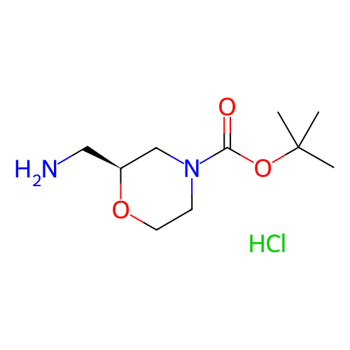(S)-2-(氨基甲基)吗啉-4-羧酸叔丁酯盐酸盐,(S)-N-Boc-2-aminomethylmorpholine hydrochloride