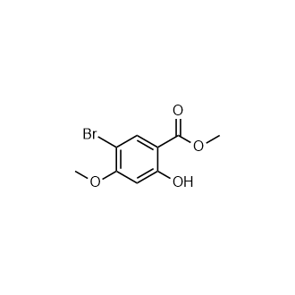 5-溴-2-羟基-4-甲氧基苯甲酸甲酯,Methyl 5-bromo-2-hydroxy-4-methoxybenzoate