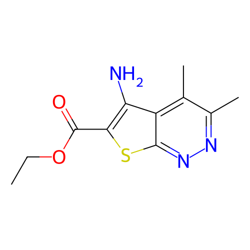 5-氨基-3,4-二甲基噻吩并[2,3-c]噠嗪-6-羧酸乙酯,Ethyl 5-amino-3,4-dimethylthieno[2,3-c]pyridazine-6-carboxylate