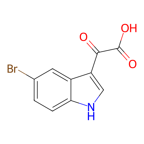 2-(5-溴-1H-吲哚-3-基)-2-氧代乙酸,2-(5-Bromo-1H-indol-3-yl)-2-oxoacetic acid