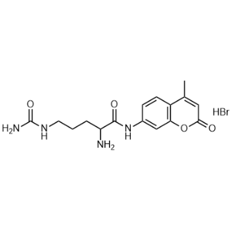 2-氨基-N-(4-甲基-2-氧代-2H-色烯-7-基)-5-脲基戊烷酰胺氢溴酸盐,2-Amino-N-(4-methyl-2-oxo-2H-chromen-7-yl)-5-ureidopentanamide hydrobromide
