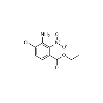 3-氨基-4-氯-2-硝基苯甲酸乙酯,Ethyl 3-amino-4-chloro-2-nitrobenzoate