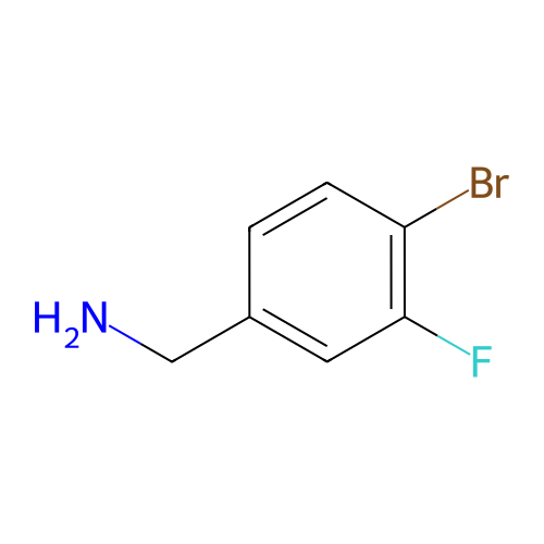(4-溴-3-氟苯基)甲胺,(4-Bromo-3-fluorophenyl)methanamine