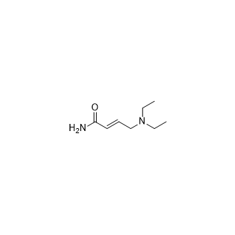 (E)-4-(二乙基氨基)丁-2-烯酰胺,(E)-4-(Diethylamino)but-2-enamide