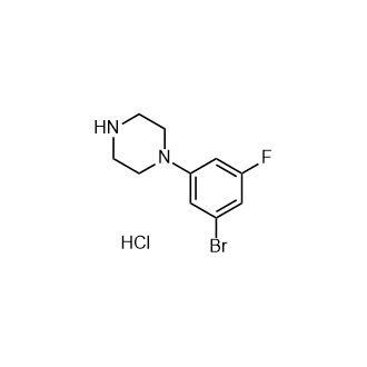 1-(3-溴-5-氟苯基)哌嗪盐酸盐,1-(3-Bromo-5-fluorophenyl)piperazine hydrochloride