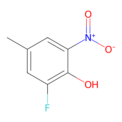 2-氟-4-甲基-6-硝基苯酚,2-Fluoro-4-methyl-6-nitrophenol