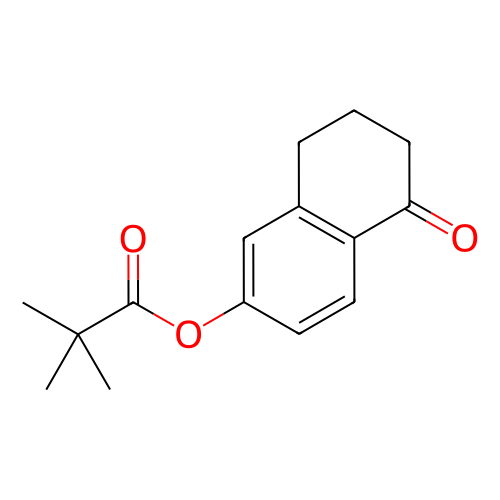 5-氧代-5,6,7,8-四氢萘-2-基新戊酸酯,5-Oxo-5,6,7,8-tetrahydronaphthalen-2-yl pivalate