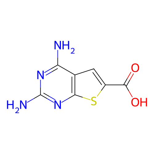 2,4-二氨基噻吩并[2,3-d]嘧啶-6-羧酸,2,4-Diaminothieno[2,3-d]pyrimidine-6-carboxylic acid