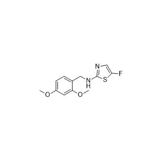 N-(2,4-二甲氧基芐基)-5-氟噻唑-2-胺,N-(2,4-Dimethoxybenzyl)-5-fluorothiazol-2-amine