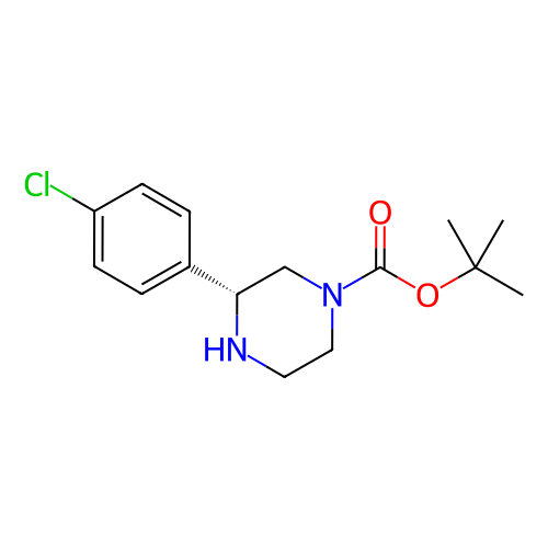 (R)-3-(4-氯苯基)哌嗪-1-羧酸叔丁酯,tert-Butyl (R)-3-(4-chlorophenyl)piperazine-1-carboxylate